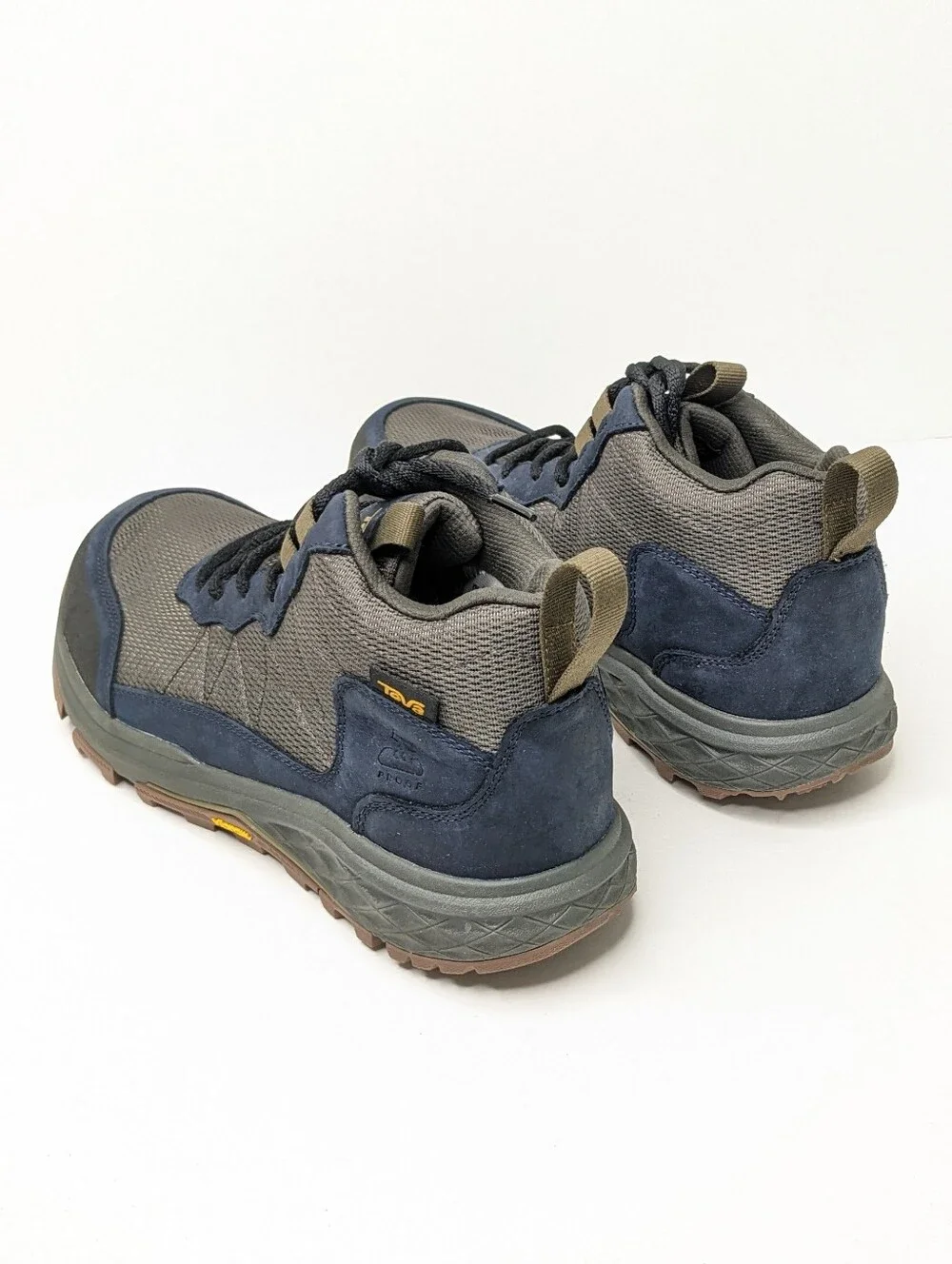Teva Ridgeview Waterproof Hiking Boots Brown/Navy Men's 8.5 M